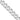 Sterling Silver Rhodium-plated 8.3mm Curb Chain