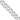 Sterling Silver Rhodium-plated 8.3mm Curb Chain
