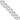 Sterling Silver Rhodium-plated 8.3mm Curb Chain