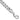 Sterling Silver Rhodium-plated 9.3mm Curb Chain - Image 1