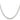 Sterling Silver Beveled Curb Chain Necklace - Modern 4.5mm Design - Image 2