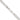 Sterling Silver Rhodium-plated 4.5mm Concave Beveled Curb Chain - Image 3