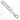 Sterling Silver Rhodium-plated 9.75mm Concave Beveled Curb Chain - Image 2