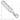 Sterling Silver Rhodium-plated 11.9mm Concave Beveled Curb Chain - Image 2