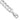 Sterling Silver Rhodium-plated 11.9mm Concave Beveled Curb Chain