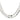 Sterling Silver Rhodium-plated 14.0mm Concave Beveled Curb Chain - Image 2