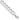 Sterling Silver Rhodium-plated 14.0mm Concave Beveled Curb Chain - Image 1