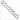 Sterling Silver Rhodium-plated 15.75mm Concave Beveled Curb Chain - Image 2