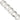 Sterling Silver Concave Beveled Curb Chain Necklace - 15.75mm - Image 1