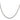 Sterling Silver Rhodium-plated 4.5mm Cable Chain - Image 2