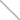 Sterling Silver Rhodium-plated 4.5mm Cable Chain - Image 1