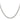 Sterling Silver Rhodium-plated Polished 5.7mm Domed Curb Chain - Image 2