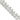Polished Silver 7.8mm Domed Curb Chain for Effortless Style - Image 1