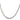 Sterling Silver Rhodium-plated 3.2mm Diamond-cut Rope Chain - Image 2
