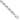 Sterling Silver Rhodium-plated 7.8mm Diamond-cut Rope Chain - Image 1