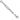 Sterling Silver Rhodium-plated 5.5mm D/C Paperclip Chain - Image 1