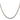 Sterling Silver 3mm Rope Chain Necklace for Effortless Layering - Image 2