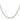 Sterling Silver Rhodium-plated 5mm Solid Rope Chain - Image 2