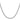 Sterling Silver Rhodium-plated 3.5mm Diamond-cut Square Spiga Chain - Image 2