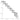 Sterling Silver Rhodium-plated Diam. Heart Bracelet - Image 2