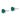 Sterling Silver Rhod-pltd Green Crystal Birthstone Earrings - View 2