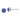 Sterling Silver Rhod-pltd Blue Crystal Birthstone Earrings - View 1