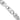 Sterling Silver Rhodium-plated 24 inch 7.4mm D/C Flat Anchor Curb Chain - Image 3