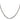 Sterling Silver Beveled Curb Chain Necklace - 4mm Trendy Style - Image 2