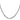 Sterling Silver Rhodium-plated 4mm Beveled Curb Chain - Image 2