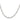 Sterling Silver Elongated Open Link Chain Necklace - Image 2