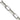 Sterling Silver Antiqued 8mm Elongated Open Link Chain - Image 1