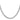 Sterling Silver Rhodium-plated Polished 5mm Curb Chain - Image 2