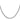 Sterling Silver Rhodium-plated Polished 3.5mm Curb Chain - Image 2