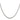 Sterling Silver Rhodium-plated 3.6mm Round Box Chain - Image 2