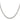 Sterling Silver Rhodium-plated 6.1mm Cable Chain - Image 2