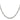 Sterling Silver Rhodium-plated 4.3mm Pav��� Flat Figaro Chain - Image 2