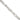 Sterling Silver Rhodium-plated 4.3mm Pav��� Flat Figaro Chain - Image 3