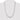 Sterling Silver Rhodium-plated 6.75mm Pav��� Flat Figaro Chain - 26 inch - Image 4