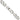 Sterling Silver Rhodium-plated 7.25mm Pav��� Flat Figaro Chain - 20 inch - Image 3