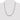 Sterling Silver Rhodium-plated 7.25mm Pav��� Flat Figaro Chain - 24 inch - Image 4