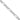 Sterling Silver Rhodium-plated 7.25mm Pav��� Flat Figaro Chain - 20 inch - Image 1