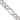 Sterling Silver 7.25mm Pave Flat Figaro Chain - 28 inch - Image 1