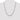 Sterling Silver 8mm Pav��� Flat Figaro Chain - 24 inch - Image 4