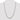 Sterling Silver 8mm Pav��� Flat Figaro Chain - 26 inch - Image 4