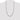 Sterling Silver 8mm Pave Flat Figaro Chain - 28 inch - Image 4