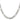 Sterling Silver Rhodium-plated 8mm Pav��� Flat Figaro Chain - 22 inch - Image 2