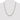 Sterling Silver Rhodium-plated 8mm Pav��� Flat Figaro Chain - 24 inch - Image 4