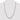 Sterling Silver Rhodium-plated 8mm Pav��� Flat Figaro Chain - 26 inch - Image 3