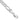 Sterling Silver Rhodium-plated 8mm Pav��� Flat Figaro Chain - 8 inch - Image 1
