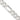 Sterling Silver 8mm Pav��� Flat Figaro Chain